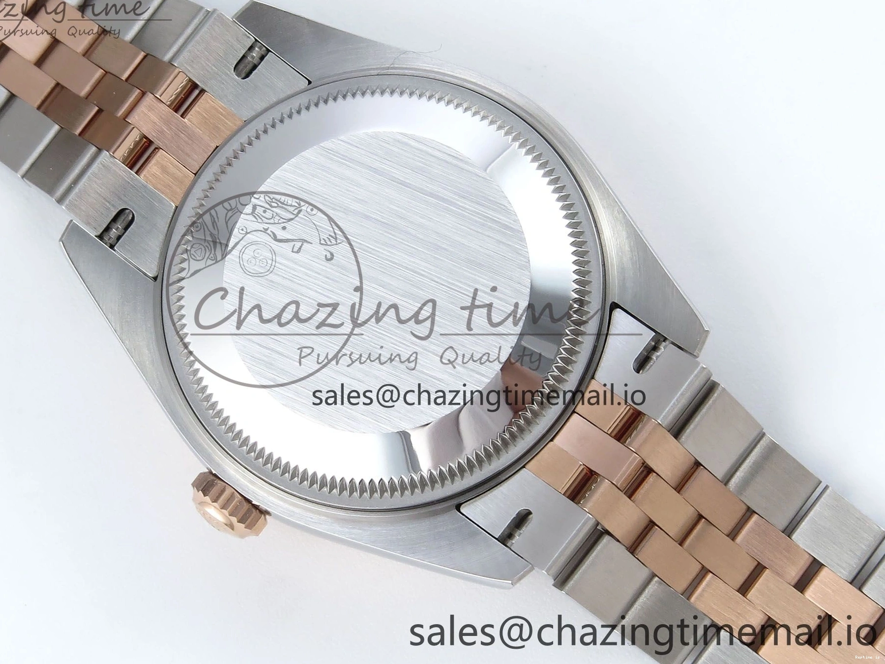 0106 StreetReady DateJust 31 278271 ARF 1:1 Best Edition 904L Steel Gray Roman Diamonds Dial on SS RG Jubilee Bracelet ETA 516